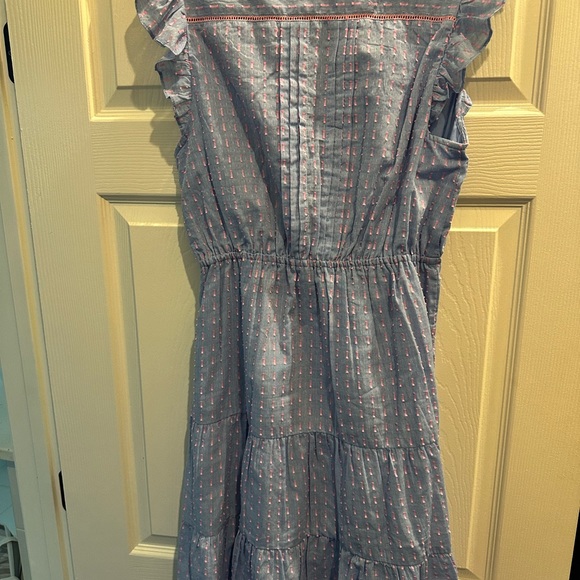 Blue Dress with Pink Stitching - NWT! - Picture 5 of 6
